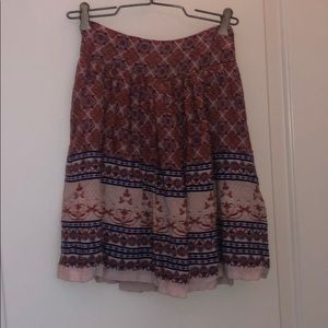 Patterned skirt